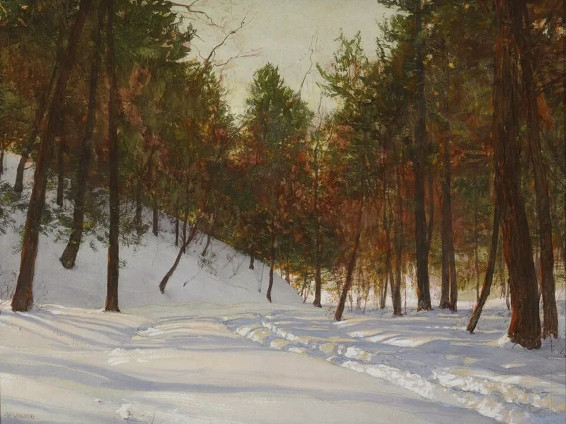 1854-Walter Launt Palmer - Barre di luce